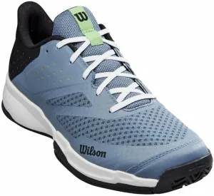 Wilson Kaos Stroke 2.0 Mens Tennis Shoe China Blue/Black/Classic Green 41 1/3 Chaussures de tennis pour hommes