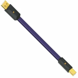WireWorld Ultraviolet 8 (U2AB) A-B 2 m Violet Câble USB Salut-Fi