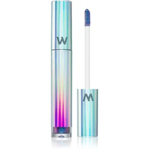 WONDERSKIN Wonder Blading Top Gloss brillant à lèvres à paillettes Blue Glitter 4 ml