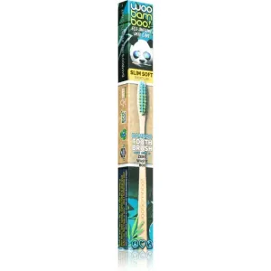 Woobamboo Eco Toothbrush Slim Soft brosse à dents en bambou Slim Soft 1 pcs