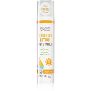 WoodenSpoon Baby & Family lait protecteur solaire SPF 30 100 ml