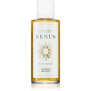 WoodenSpoon Golden Venus huile sèche pailletée 100 ml