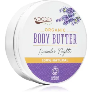 WoodenSpoon Organic Lavender Nights beurre corporel à la lavande 100 ml