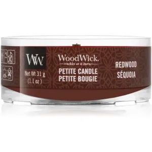 Woodwick Red Wood bougie votive avec mèche en bois 31 g