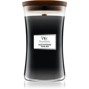 Woodwick Black Peppercorn bougie parfumée avec mèche en bois 609,5 g