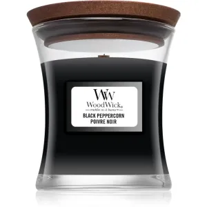 Woodwick Black Peppercorn bougie parfumée avec mèche en bois 85 g