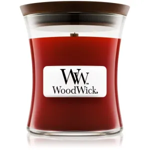 Woodwick Cinnamon Chai bougie parfumée avec mèche en bois 85 g