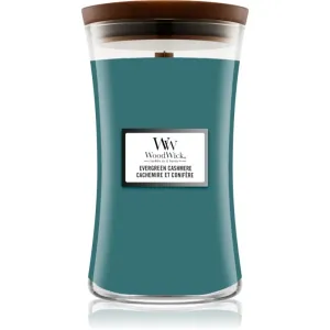 Woodwick Evergreen Cashmere bougie parfumée 610 g