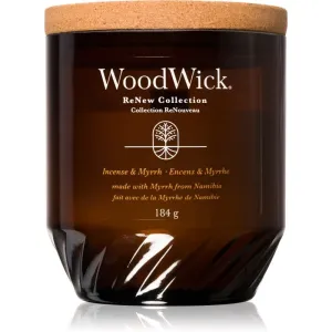 Woodwick Incense & Myrrh bougie parfumée 184 g