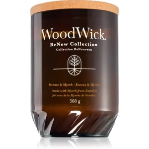 Woodwick Incense & Myrrh bougie parfumée 368 g