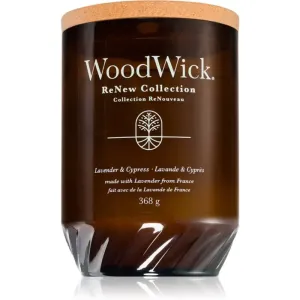 Woodwick Lavender & Cypress bougie parfumée 368 g