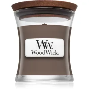 Woodwick Sand & Driftwood bougie parfumée avec mèche en bois 85 g