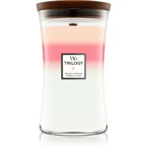 Woodwick Trilogy Blooming Orchard bougie parfumée 609,5 g
