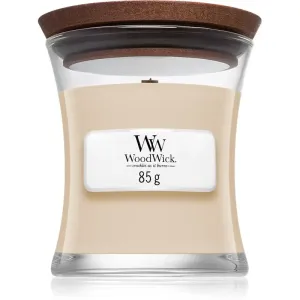 Woodwick White Honey Miel Blanc bougie parfumée avec mèche en bois 85 g