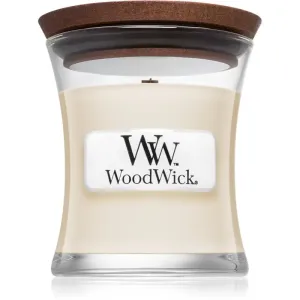 Woodwick White Tea & Jasmine bougie parfumée avec mèche en bois 85 g
