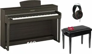 Yamaha CLP-735 DW SET Dark Walnut Piano numérique