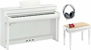 Yamaha CLP-735 WH SET Blanc Piano numérique