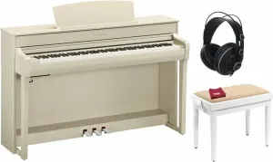 Yamaha CLP-745 WA SET White Ash Piano numérique