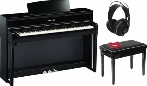 Yamaha CLP-775 B SET Noir Piano numérique