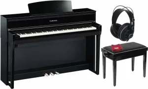Yamaha CLP-775 PE SET Polished Ebony Piano numérique