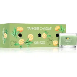 Yankee Candle Sage & Citrus coffret cadeau 3x37 g