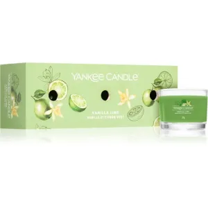 Yankee Candle Vanilla Lime coffret cadeau 3x37 g