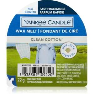 Yankee Candle Clean Cotton tartelette en cire 22 g #147452