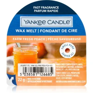 Yankee Candle Farm Fresh Peach tartelette en cire 22 g