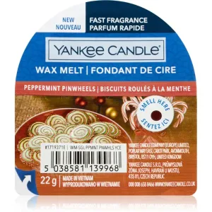Yankee Candle Peppermint Pinwheels tartelette en cire 22 g