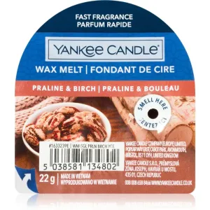 Yankee Candle Praline & Birch tartelette en cire 22 g
