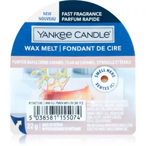 Yankee Candle Pumpkin Maple Crème Caramel tartelette en cire Signature 22 g