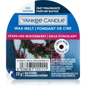 Yankee Candle Sparkling Winterberry tartelette en cire Signature 22 g
