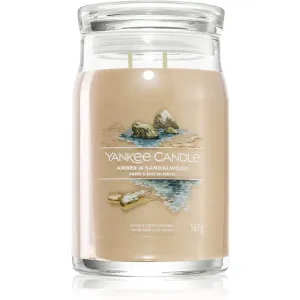 Yankee Candle Amber & Sandalwood bougie parfumée 567 g