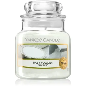 Yankee Candle Baby Powder bougie parfumée Classic petite 104 g