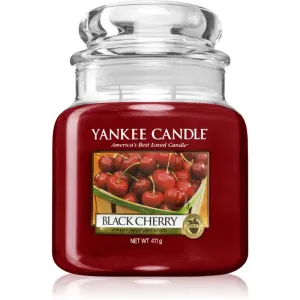 Yankee Candle Black Cherry bougie parfumée 411 g