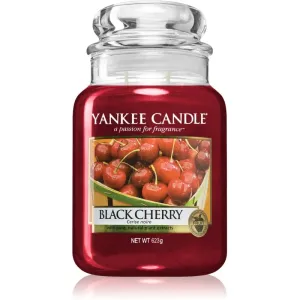 Yankee Candle Black Cherry bougie parfumée Classic moyenne 623 g