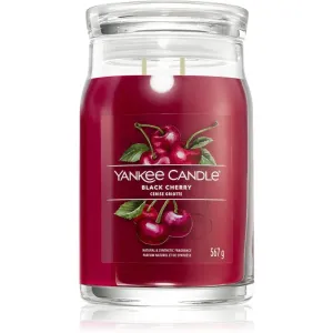 Yankee Candle Black Cherry bougie parfumée Signature 567 g
