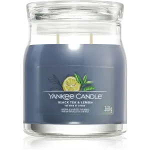 Yankee Candle Black Tea & Lemon bougie parfumée 368 g