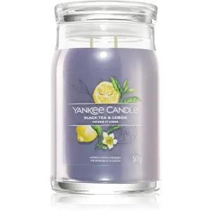 Yankee Candle Black Tea & Lemon bougie parfumée 567 g