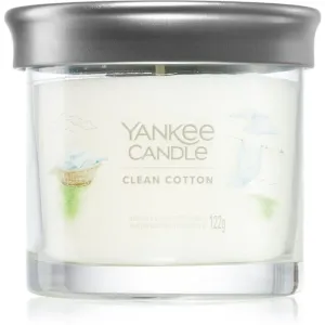Yankee Candle Clean Cotton bougie parfumée Signature 122 g