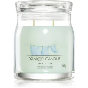 Yankee Candle Clean Cotton bougie parfumée Signature 368 g