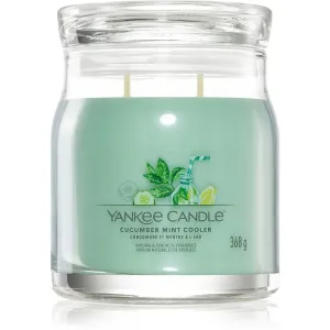 Yankee Candle Cucumber Mint Cooler bougie parfumée Signature 368 g