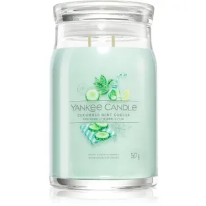 Yankee Candle Cucumber Mint Cooler bougie parfumée Signature 567 g