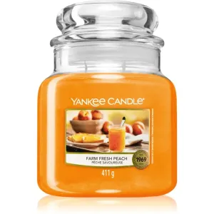 Yankee Candle Farm Fresh Peach bougie parfumée 411 g