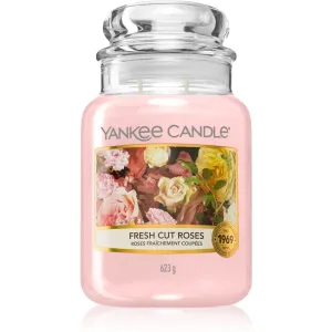 Yankee Candle Fresh Cut Roses bougie parfumée Classic petite 623 g