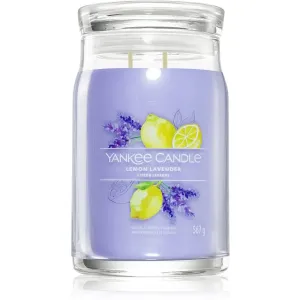 Yankee Candle Lemon Lavender bougie parfumée Signature 567 g