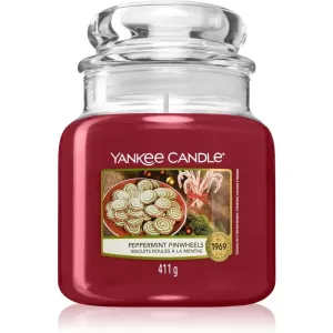 Yankee Candle Peppermint Pinwheels bougie parfumée 411 g
