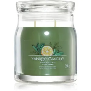 Yankee Candle Sage & Citrus bougie parfumée Signature Signature 368 g