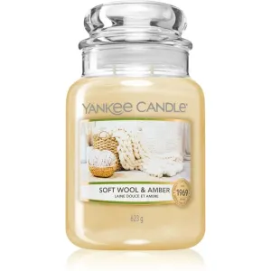 Yankee Candle Soft Wool & Amber bougie parfumée 623 g