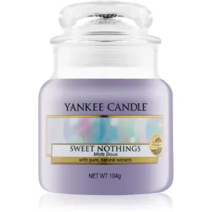 Yankee Candle Sweet Nothings bougie parfumée Classic grande 104 g
